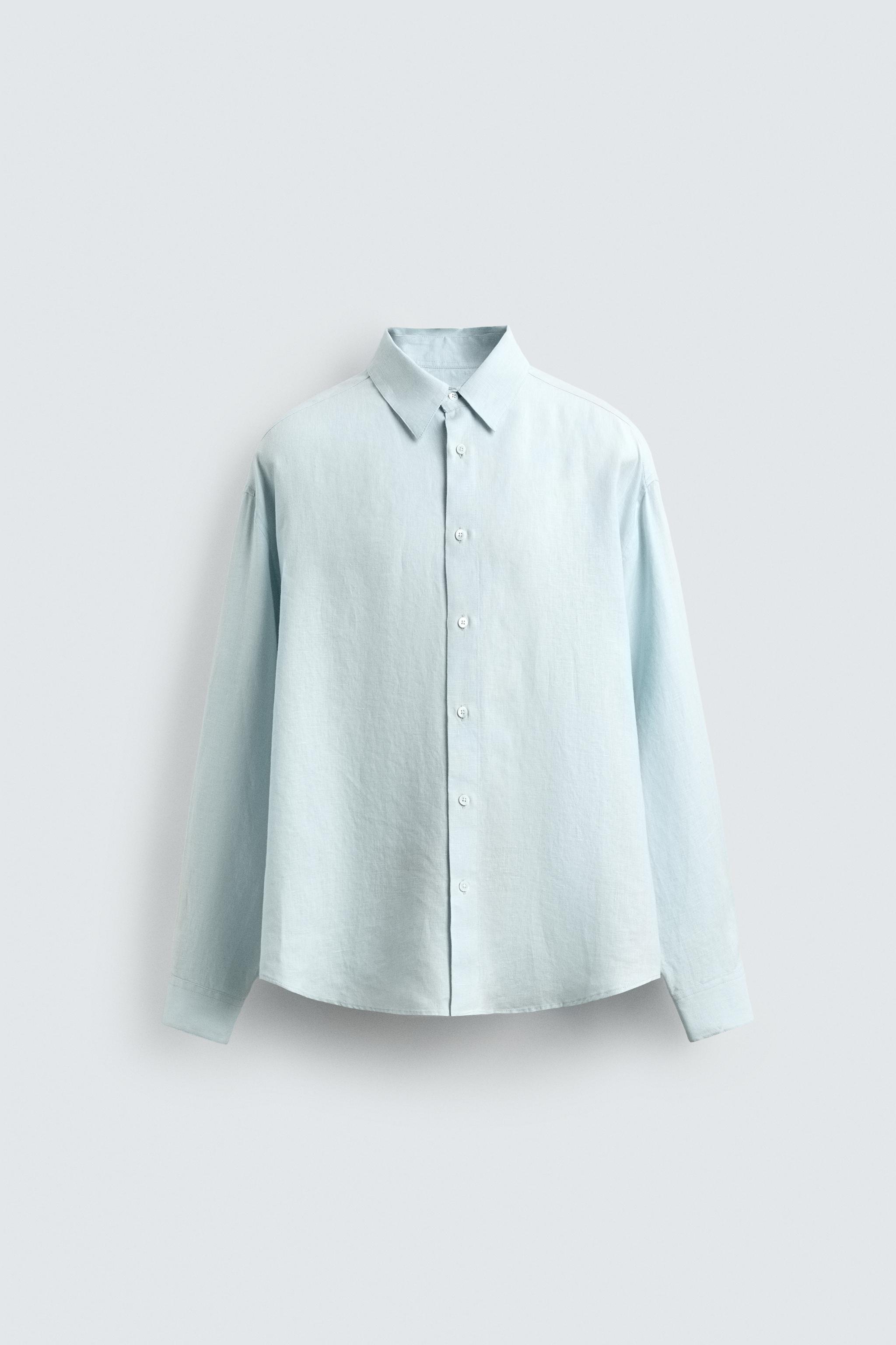 100% LINEN RELAXED FIT SHIRT